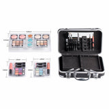 DUER LIKA Makeup Kits Cosmetic Set Eyeshadow Palette Lipsticks Girls Beauty Case