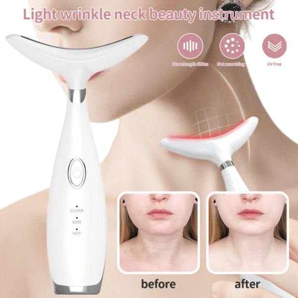 LED NECK ANTI AGING FACE LIFTING DEVICE