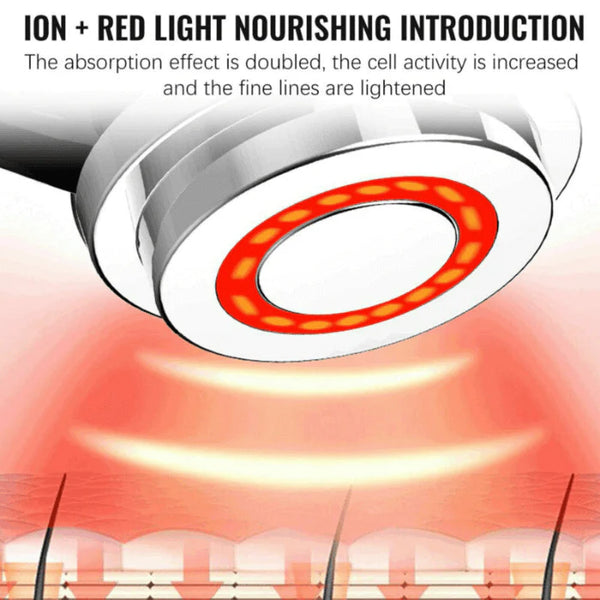 LED LIGHT SKIN TIGHTENING FACE MASSAGER