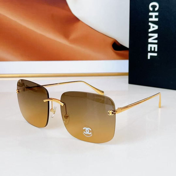Chanel Gold Sunglasses