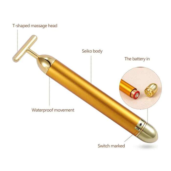 LUXE™ 24K GOLD EYE AND FACE MASSAGER