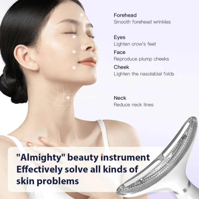 LED NECK ANTI AGING FACE LIFTING DEVICE