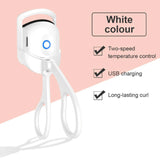 ELECTRIC HEATED EYELASH CURLER WITH ANTI-SCALDING TECHNOLOGY