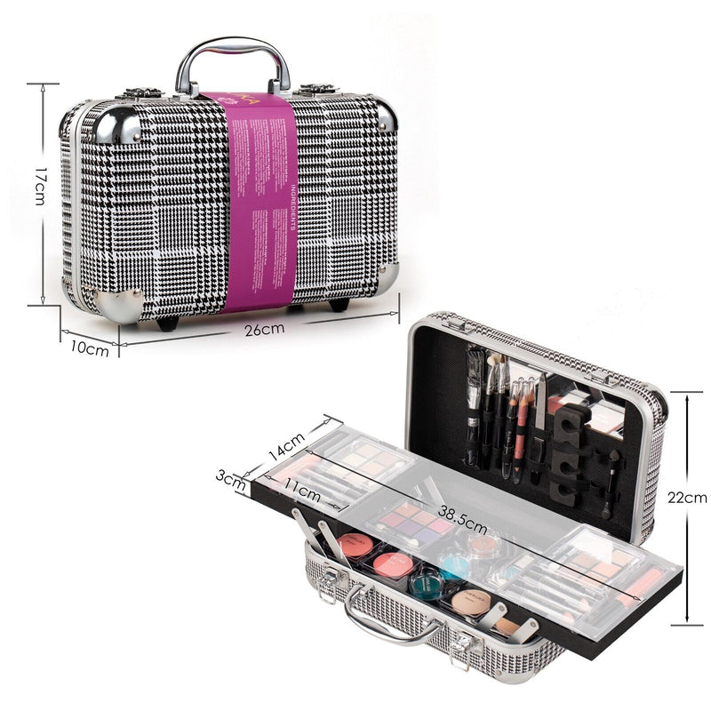 DUER LIKA Makeup Kits Cosmetic Set Eyeshadow Palette Lipsticks Girls Beauty Case