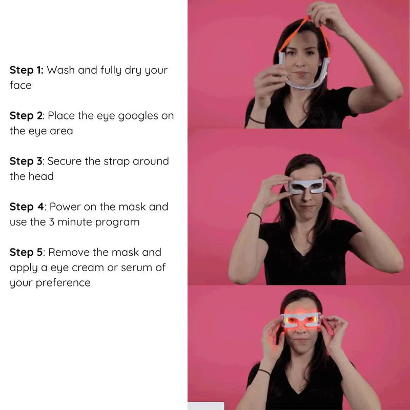 DEPUFF™ LED EYE MASK