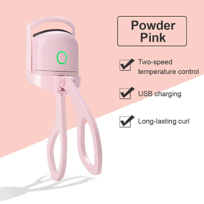 ELECTRIC HEATED EYELASH CURLER WITH ANTI-SCALDING TECHNOLOGY