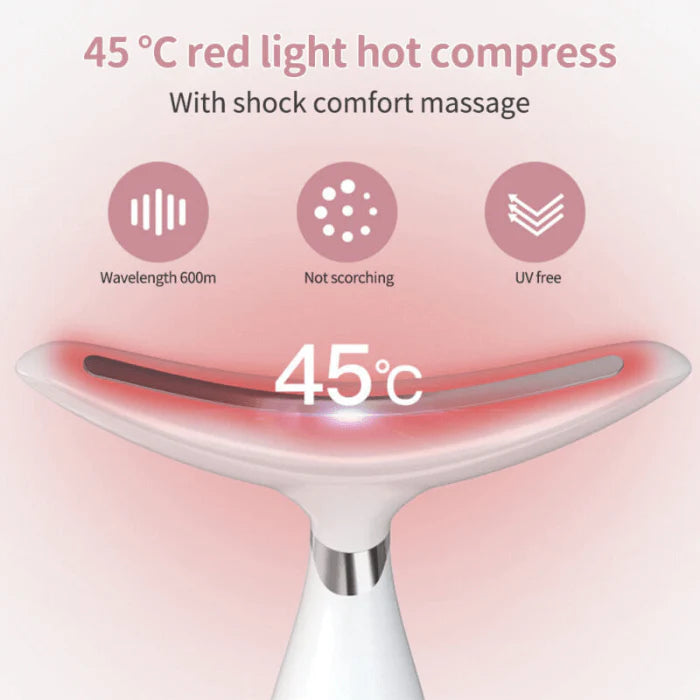 LED NECK ANTI AGING FACE LIFTING DEVICE