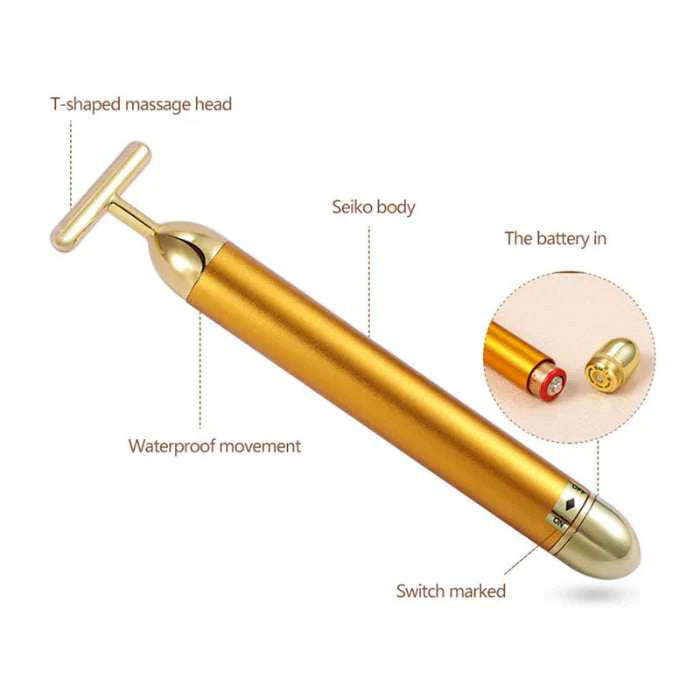 LUXE™ 24K GOLD EYE AND FACE MASSAGER