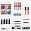 DUER LIKA Makeup Kits Cosmetic Set Eyeshadow Palette Lipsticks Girls Beauty Case