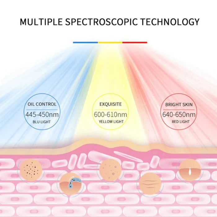 LED LIGHT BEAUTY THERAPY FACE MASK