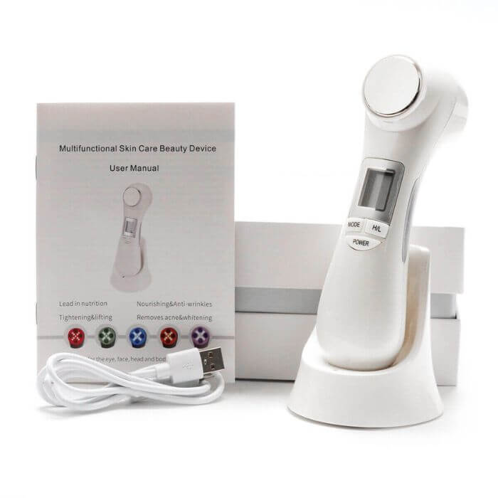 ULTRASONIC REJUVENATION FACIAL SKIN CARE THERAPY MASSAGER