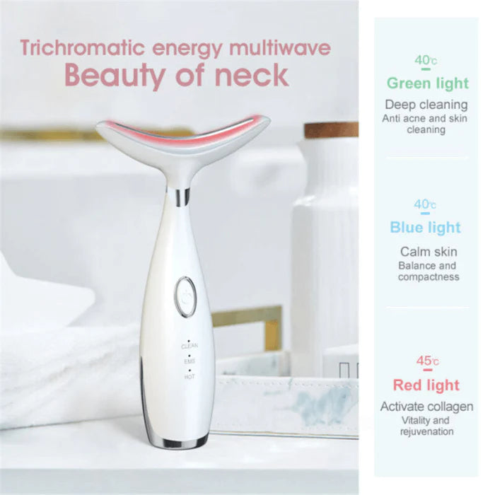LED NECK ANTI AGING FACE LIFTING DEVICE