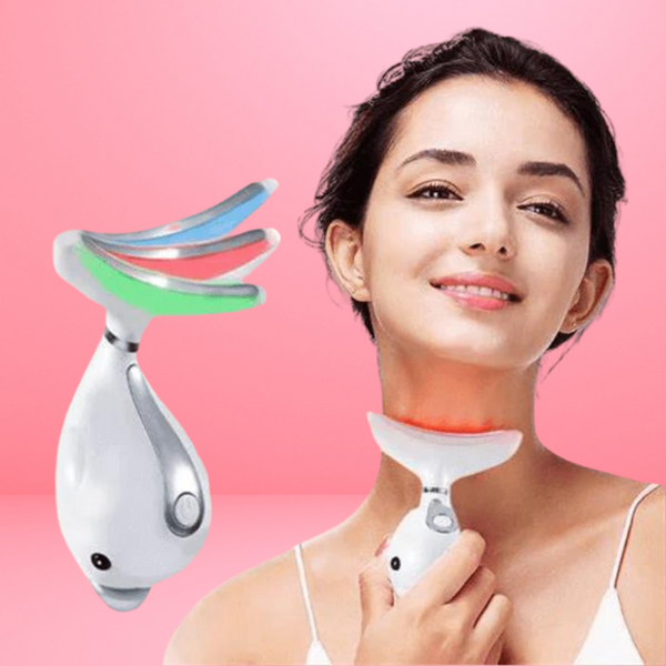 LED NECK MASSAGER FACE LIFTING FACE THERAPY